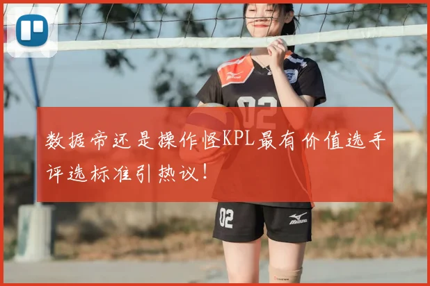 数据帝还是操作怪KPL最有价值选手评选标准引热议！
